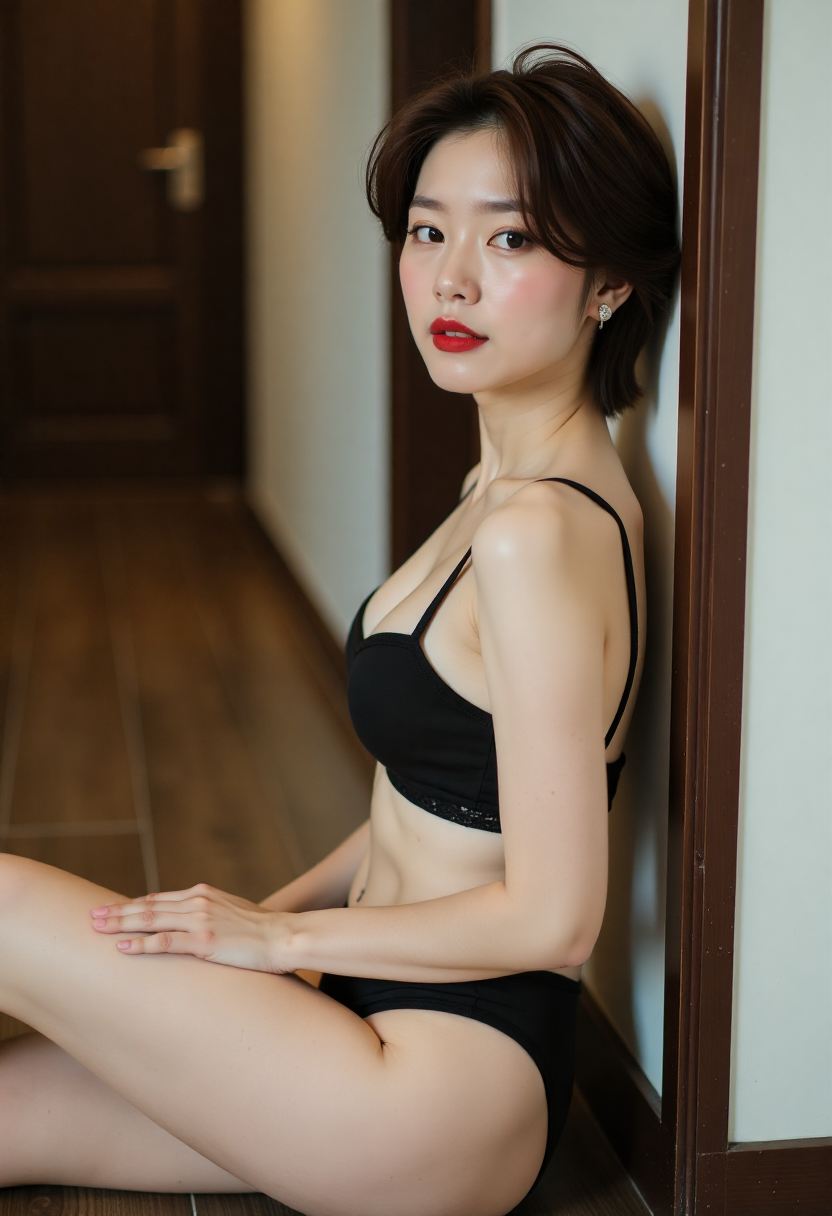 共享工位的两个人动画海报
